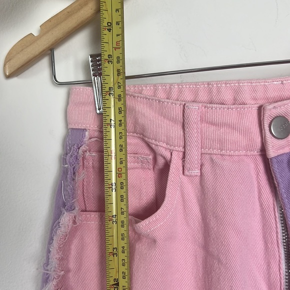 Cute patchwork Shein jeans size small - Picture 6 of 8